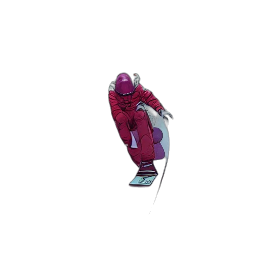 staff, robot, jacket, weapon transparent PNG cut-out