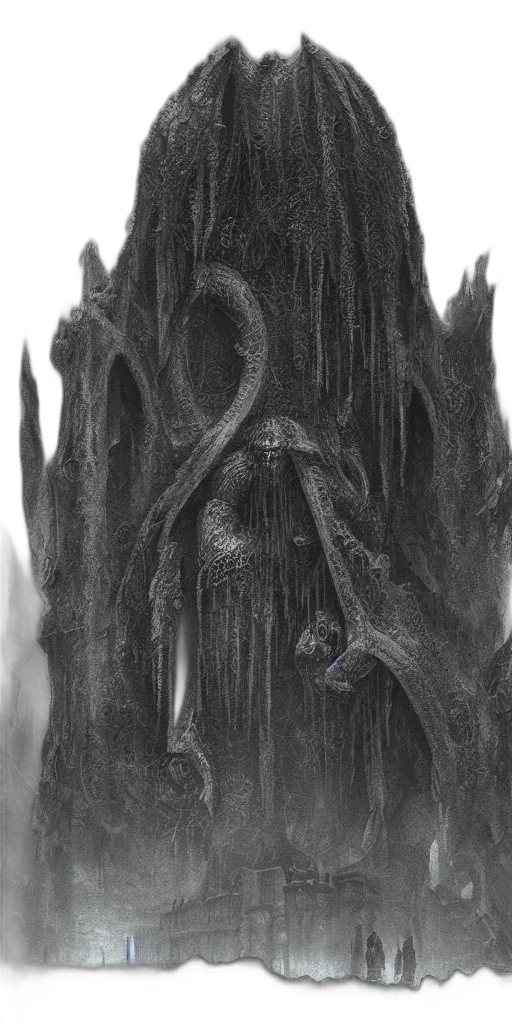 dragon, creature, sword, staff transparent PNG cut-out