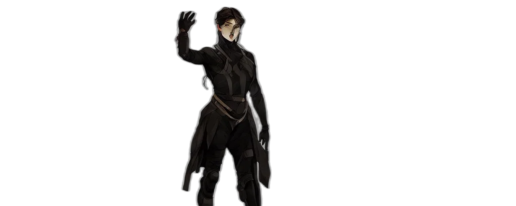 staff, mask, jacket, concept art transparent PNG cut-out