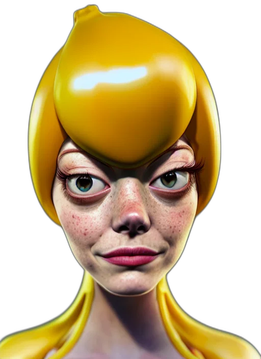 face, mask, robot, creature, 3d render, concept art, comic book art, photorealistic transparent PNG cut-out