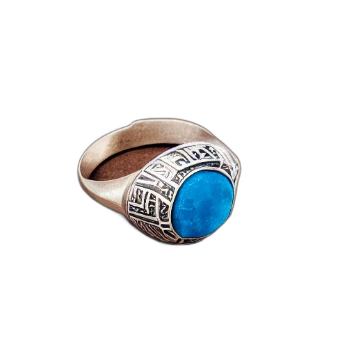 jewelry, blue, highly, detailed, photo, egyptian, ring, rock transparent PNG cut-out