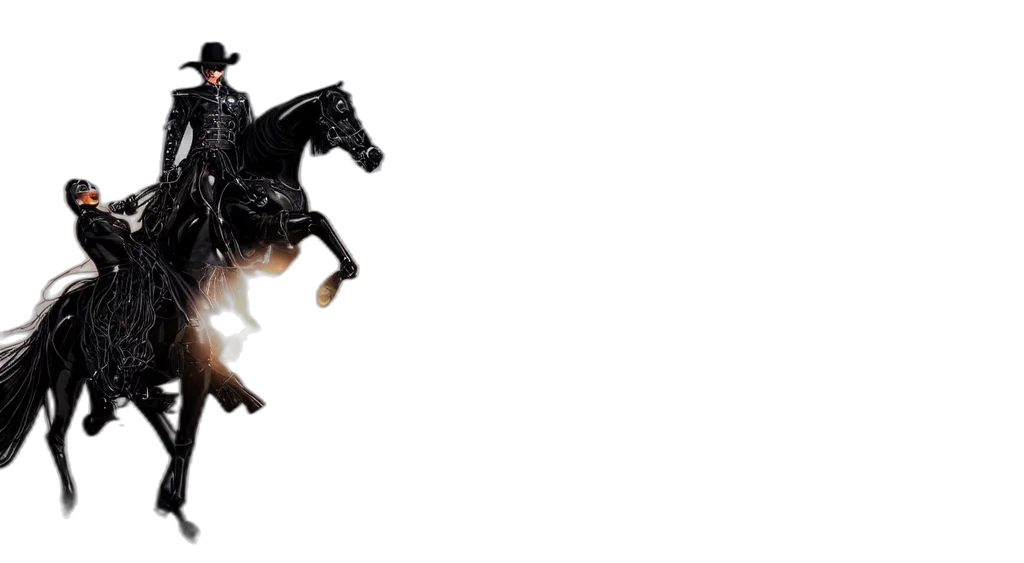 animal, 3d render, dark, gloss transparent PNG cut-out