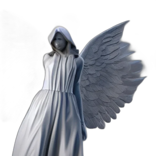 dress, jacket, creature, concept art transparent PNG cut-out