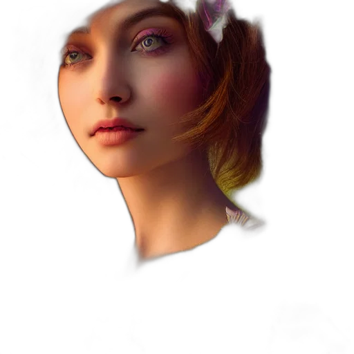 face, crown, mask, jewelry transparent PNG cut-out