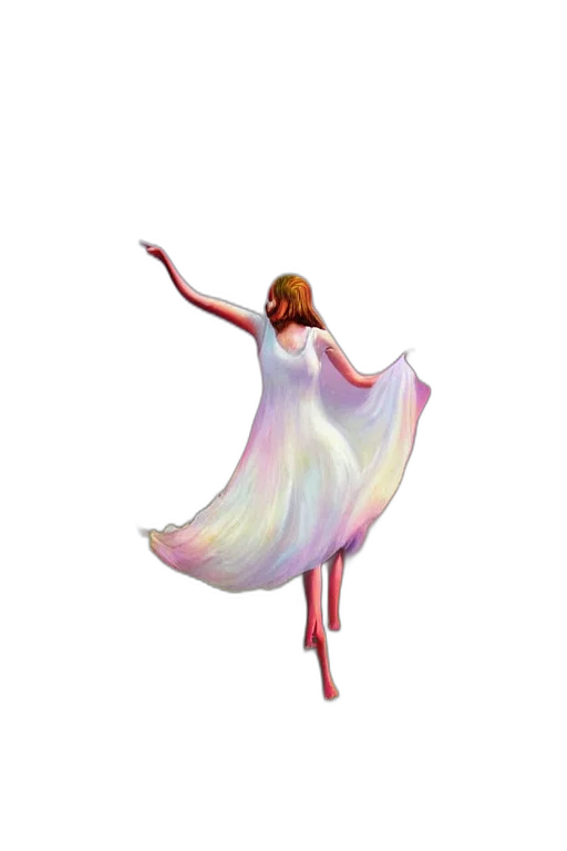 dress, hair, creature, concept art, 3d render, pixel art, fantasy art, giant transparent PNG cut-out