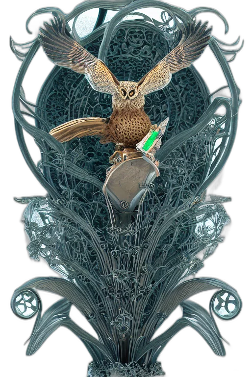 jewelry, crown, staff, dragon transparent PNG cut-out