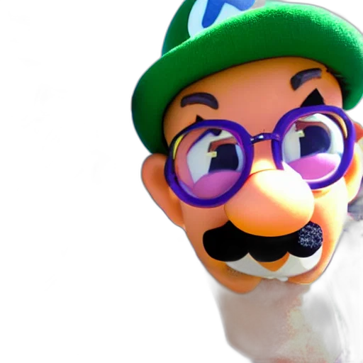 hat, mask, face, staff, 3d render, photorealistic, concept art, cartoon transparent PNG cut-out