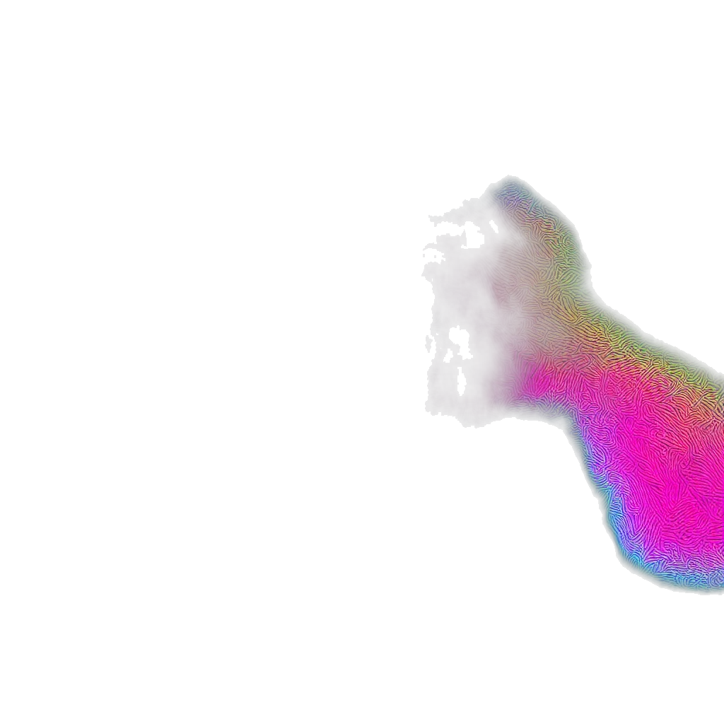 hair, flower, face, mask, vaporwave, 3d render, photorealistic, concept art transparent PNG cut-out