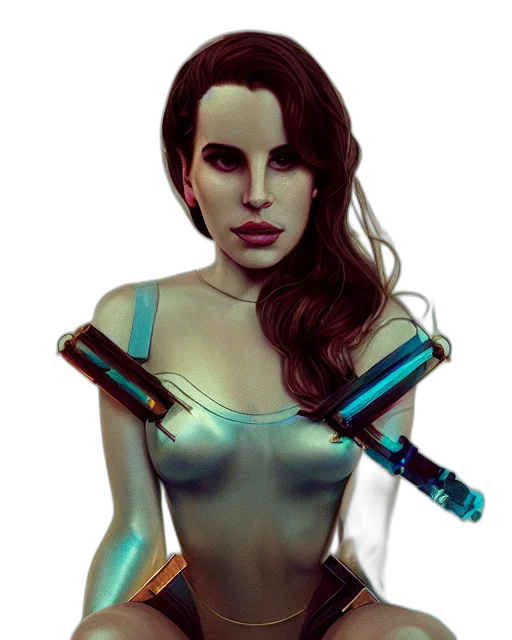 robot, weapon, jewelry, staff transparent PNG cut-out