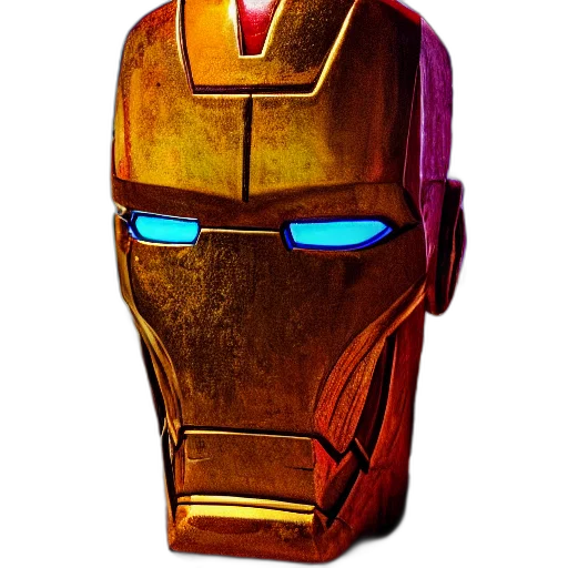 mask, robot, face, crown transparent PNG cut-out