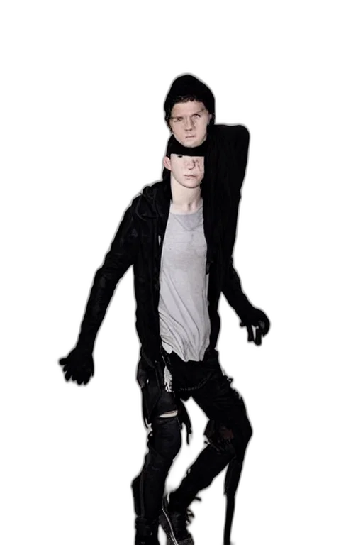 jacket, creature, robot, animal, concept art, 3d render, cyberpunk, pixel art transparent PNG cut-out