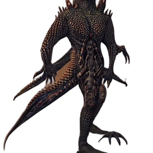 dragon, creature, animal, staff transparent PNG cut-out