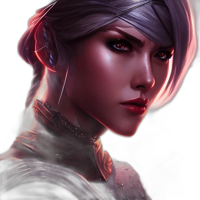 face, staff, crown, jewelry, fantasy art, concept art, photorealistic, comic book art transparent PNG cut-out