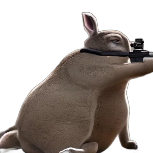 animal, weapon, staff, creature transparent PNG cut-out