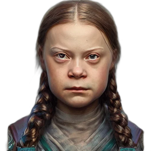 face, staff, dragon, hair transparent PNG cut-out