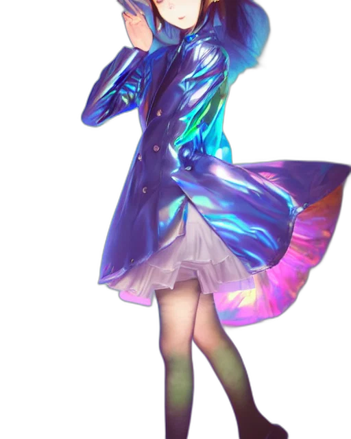 dress, jacket, staff, concept art transparent PNG cut-out