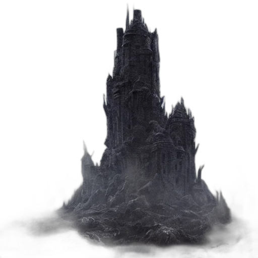 crown, dragon, building, hair, concept art, fantasy art, 3d render, photorealistic transparent PNG cut-out