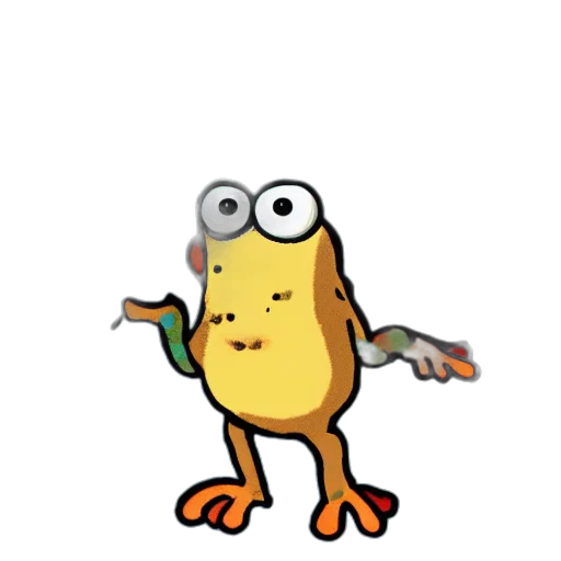 animal, staff, creature, food, concept art, cartoon, 3d render, pixel art transparent PNG cut-out