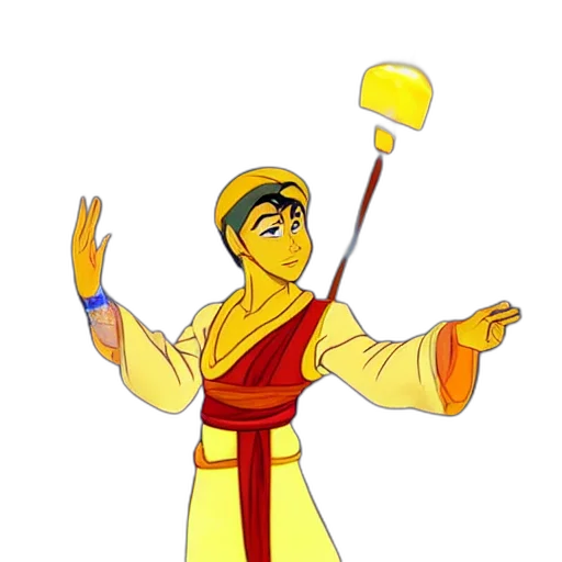 staff, weapon, sword, umbrella, concept art, cartoon, fantasy art, pixel art transparent PNG cut-out