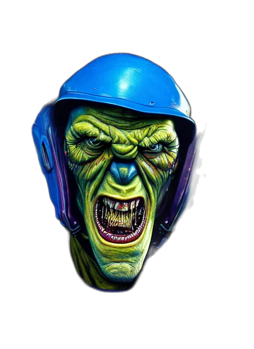 mask, face, 3d render, concept art transparent PNG cut-out