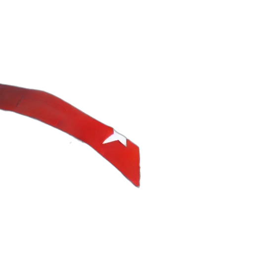 staff, sword, weapon, umbrella, 3d render, red, footage, soviet transparent PNG cut-out