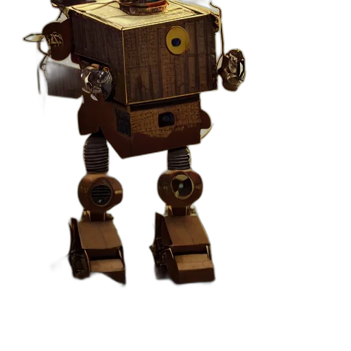 robot, weapon, furniture, staff, concept art, 3d render, pixel art, fantasy art transparent PNG cut-out