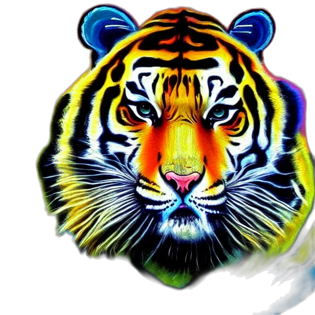 animal, photorealistic, 3d render, concept art, watercolor, colorful, beautiful, painting transparent PNG cut-out