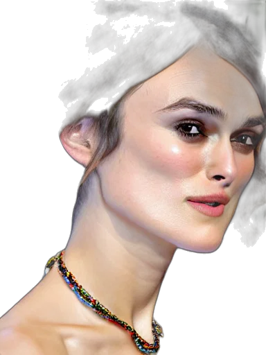 jewelry, face, crown, hair transparent PNG cut-out