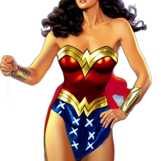 comic book art, concept art, cartoon, fantasy art transparent PNG cut-out