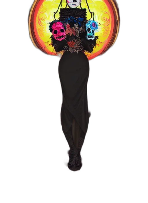 staff, dress, jacket, mask transparent PNG cut-out