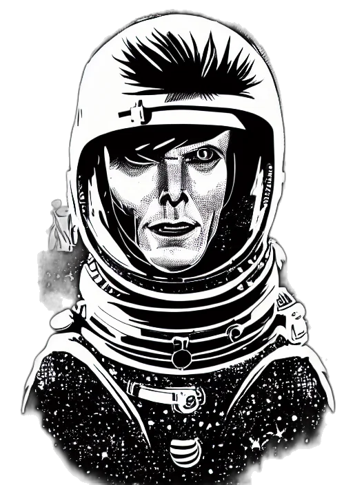 face, robot, comic book art, cartoon transparent PNG cut-out