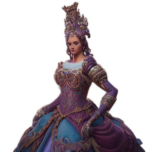 crown, dress, staff, jewelry transparent PNG cut-out