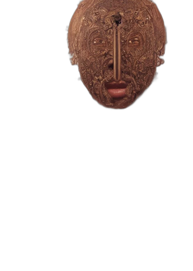 mask, face, hat, hair transparent PNG cut-out