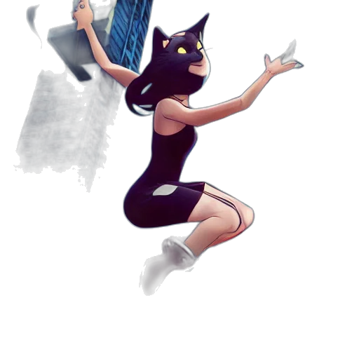 dress, staff, robot, concept art transparent PNG cut-out