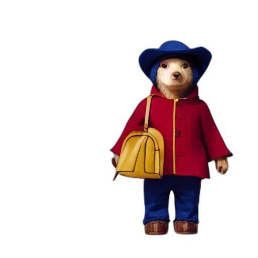 hat, jacket, 3d render, concept art transparent PNG cut-out