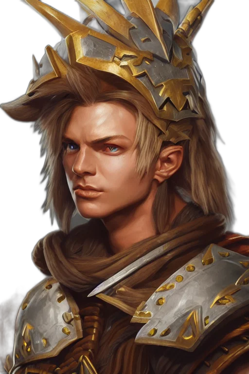 crown, face, hat, staff transparent PNG cut-out