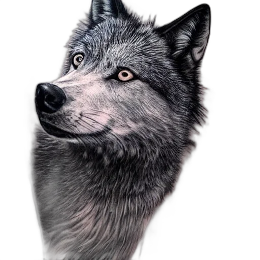 animal, face, creature, jewelry, photorealistic, fantasy art, watercolor, concept art transparent PNG cut-out