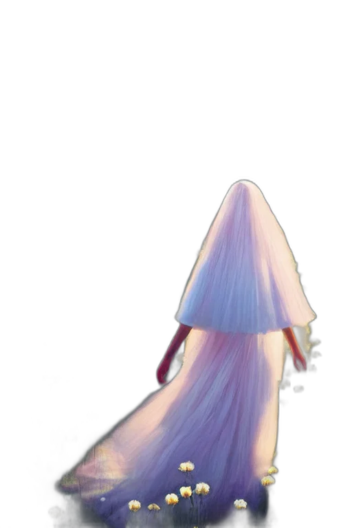 dress, crown, hair, hat, concept art, watercolor, anime, 3d render transparent PNG cut-out