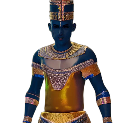 mask, staff, jewelry, robot transparent PNG cut-out