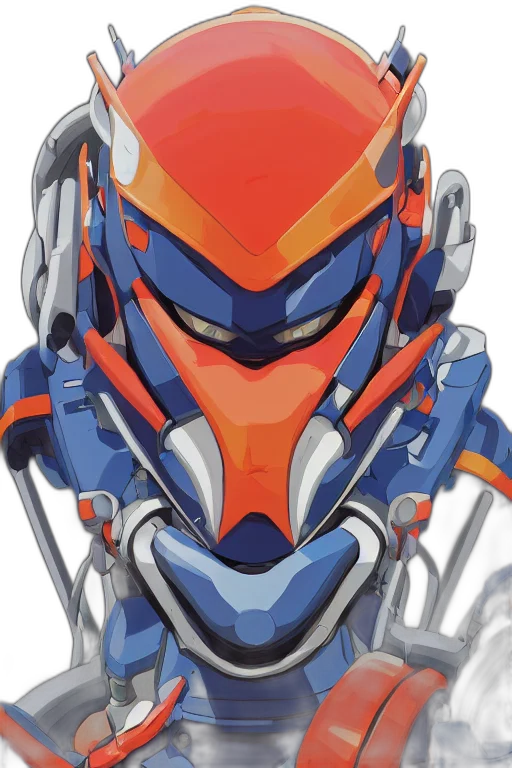 robot, mask, face, weapon transparent PNG cut-out