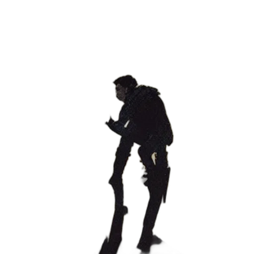 staff, jacket, robot, weapon, concept art, 3d render, pixel art, comic book art transparent PNG cut-out