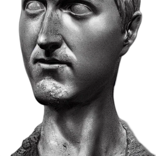 face, mask, staff, crown, photorealistic, 3d render, vaporwave, statue transparent PNG cut-out