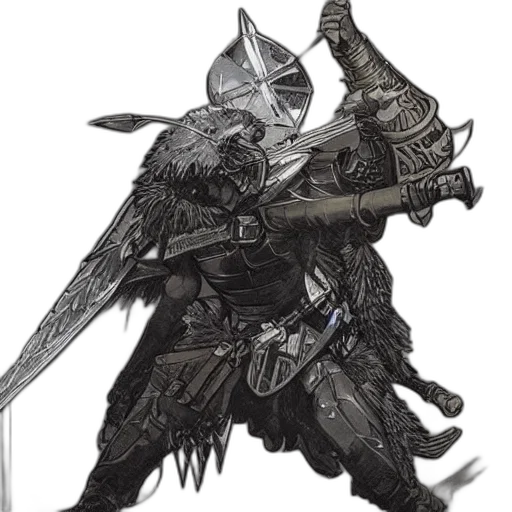 sword, weapon, dragon, mask transparent PNG cut-out