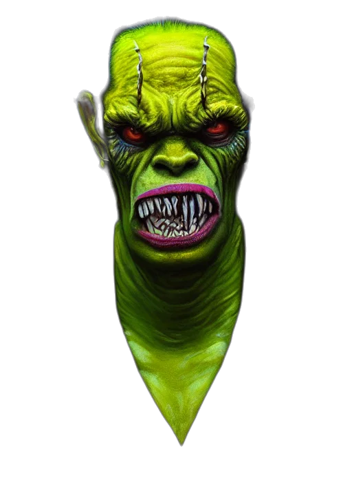 staff, creature, mask, face transparent PNG cut-out