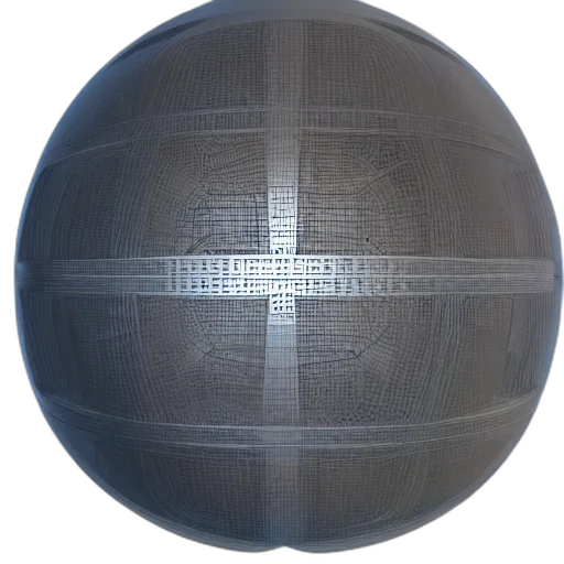 crown, umbrella, sword, hat, 3d render, outer space, sphere, grey transparent PNG cut-out