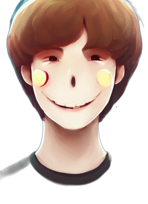 face, mask, creature, robot, cartoon, anime, watercolor, photorealistic transparent PNG cut-out