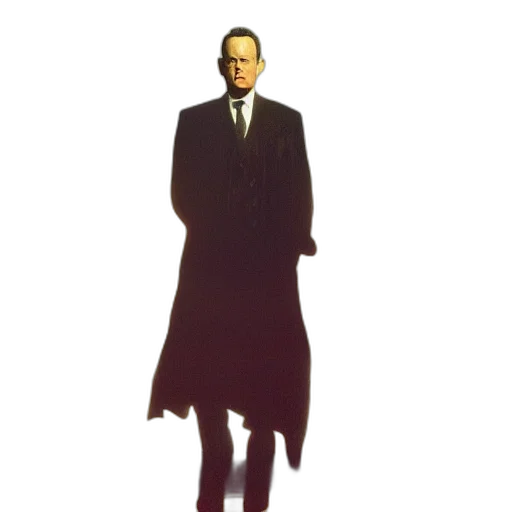 jacket, staff, robot, mask, concept art, pixel art, comic book art, photorealistic transparent PNG cut-out