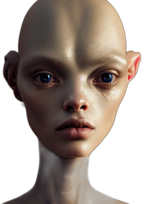 face, robot, creature, mask transparent PNG cut-out