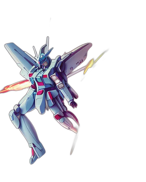 weapon, robot, sword, concept art, pixel art, vaporwave, 3d render, pastel transparent PNG cut-out