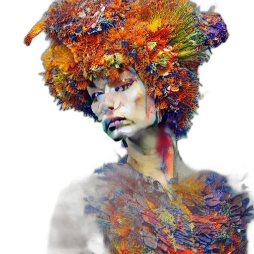 hat, hair, crown, face, photorealistic, fantasy art, oil painting, watercolor transparent PNG cut-out